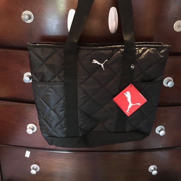 Puma Handbags - NWT Puma Black Tote Bag